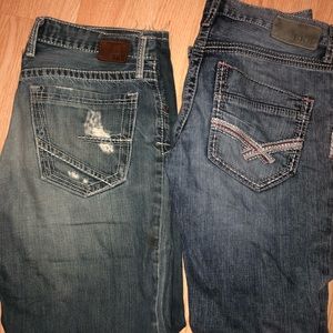 Men’s BKE jeans lot of 2